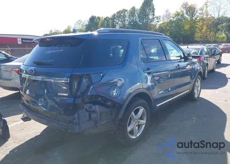 2018 Ford Explorer Xlt from USA, damaged, VIN 1FM5K7DH7JGA27340